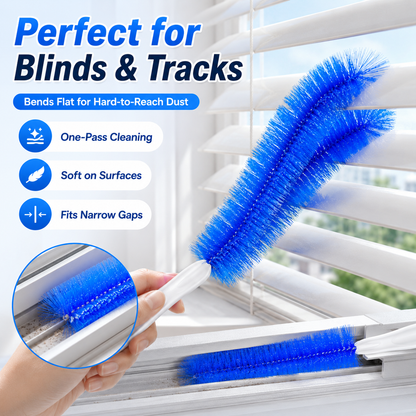 🧹Bendable Cleaning Brush✨ – Reusable Dust Remover for Hard-to-Reach Spaces