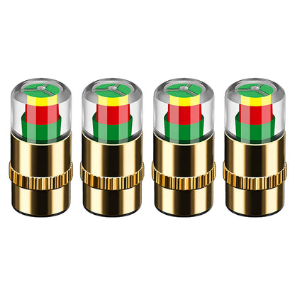 3-Color Tire Pressure Alert Caps