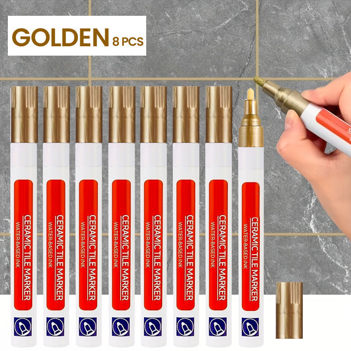 🖌️Grailzees™ Anti-Mould & Waterproof Joint Pen for Ceramic Tiles!
