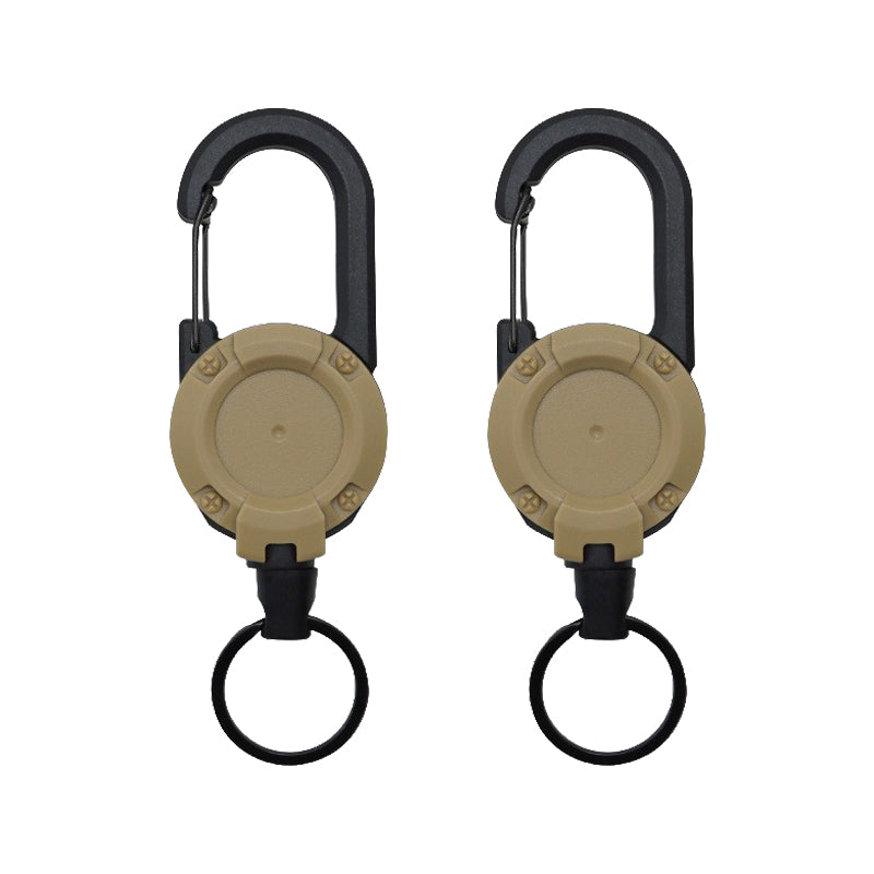 🏆Last Day Buy 1 Get 1 Free🎁3 In 1 New Multifunctional Retractable Pull Reel Carabiner Keychain