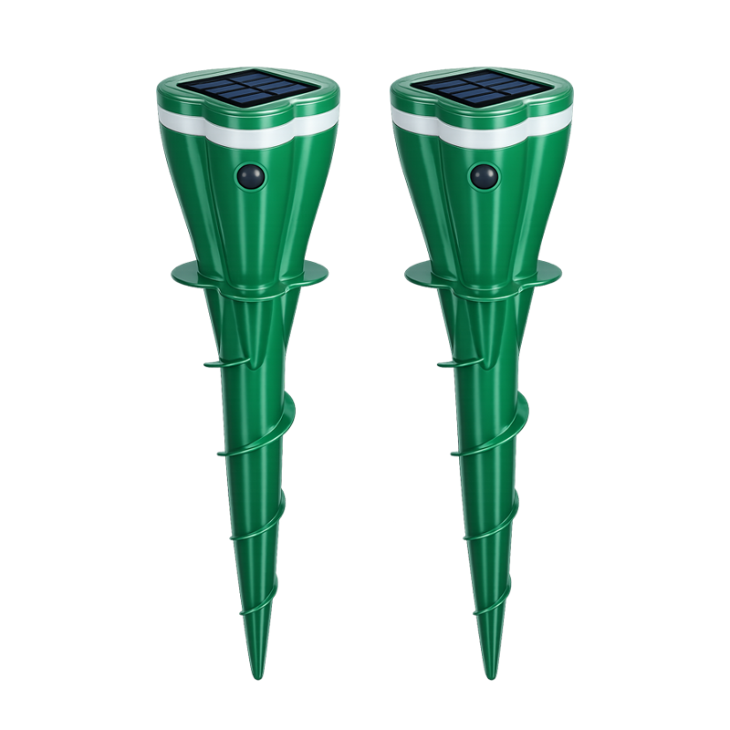 Grailzees™☘️Solar Powered Waterproof Screw Mole Repellent