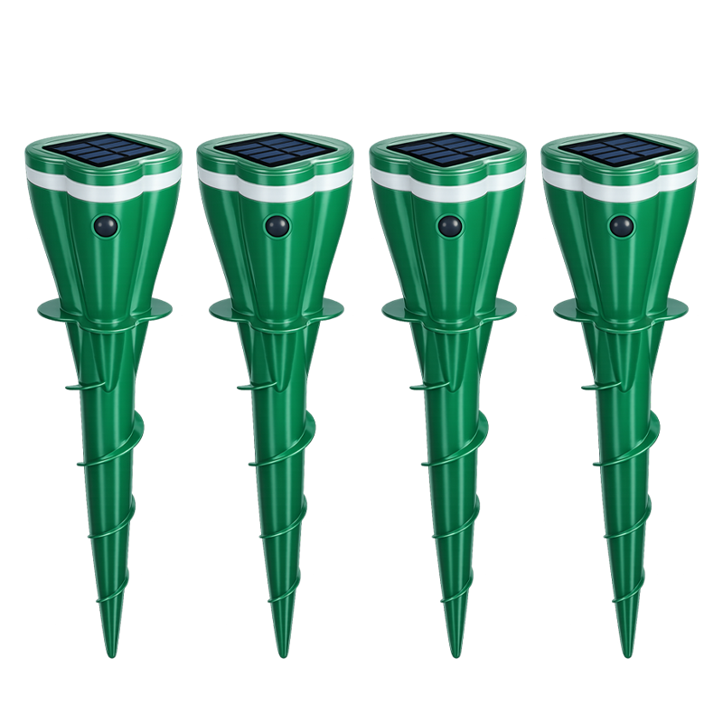 Grailzees™☘️Solar Powered Waterproof Screw Mole Repellent