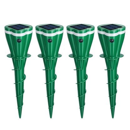 Grailzees™☘️Solar Powered Waterproof Screw Mole Repellent