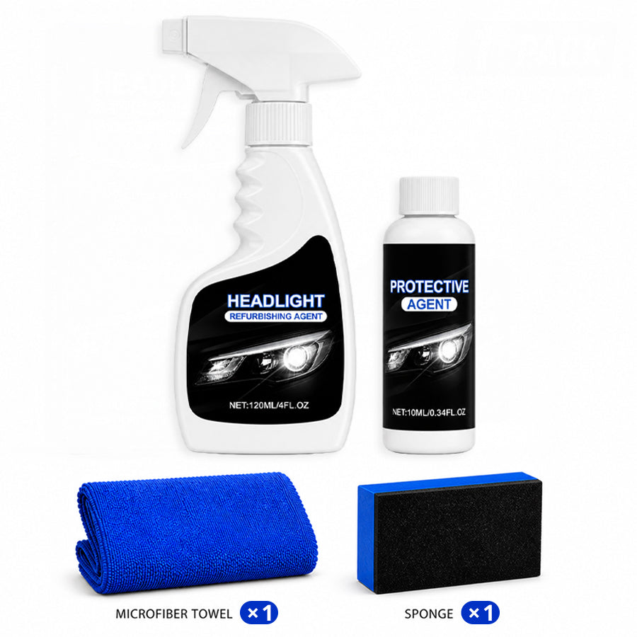 Grailzees™💥🚘Automotive Headlamp Restoration Fluid, blurring enhanced crystalline coating refurbisher