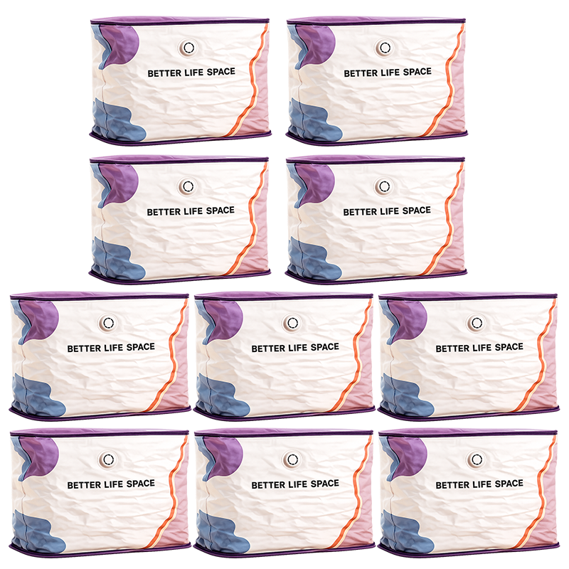 🥳2026 HOT SALE🥳💞 50% OFF! No‑Pump Vacuum Storage Bags – Press & seal, no pump needed. Saves 80% space, keeps clothes dry & dust‑free.  🛏️🗄️