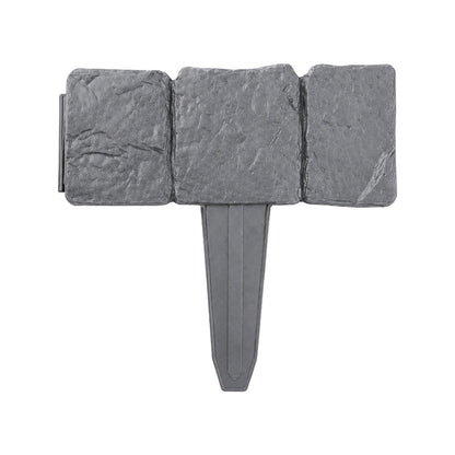 🌿✨Grailzees™  Stone-Look Edging Fence - Garden Edges That Stay Clean🏡♻️
