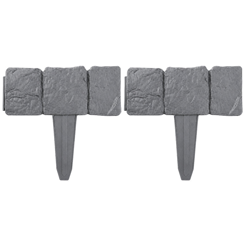 🌿✨Grailzees™  Stone-Look Edging Fence - Garden Edges That Stay Clean🏡♻️