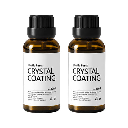 Crystal Shine Plastic Restorer Coating