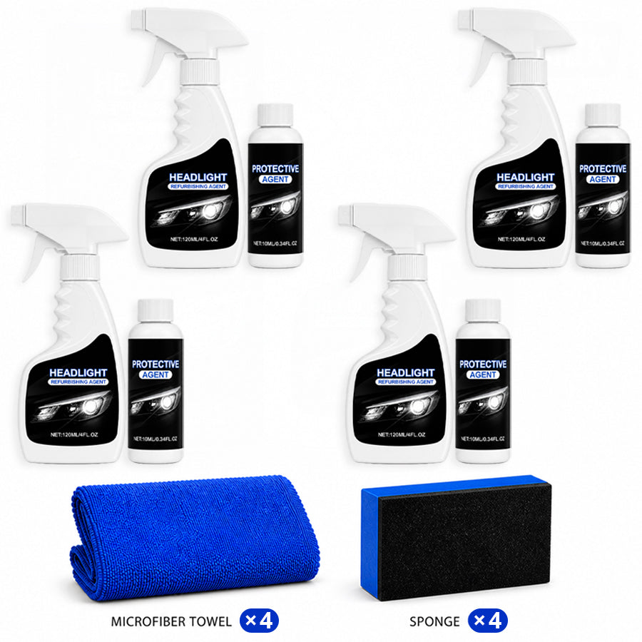 Grailzees™💥🚘Automotive Headlamp Restoration Fluid, blurring enhanced crystalline coating refurbisher