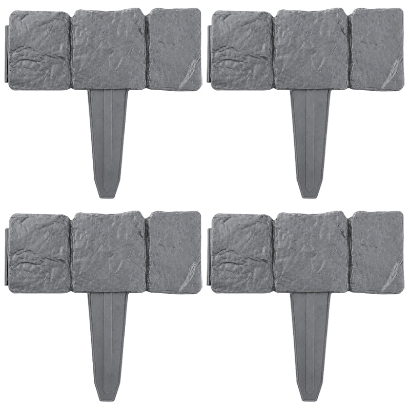 🌿✨Grailzees™  Stone-Look Edging Fence - Garden Edges That Stay Clean🏡♻️