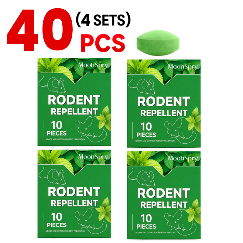 🥳2026 HOT SALE🥳  50% OFF!  🚫 Stop Mice Before They Move In  🌿Natural Peppermint Mouse Repellent