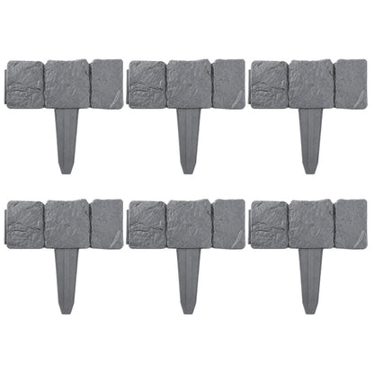 🌿✨Grailzees™  Stone-Look Edging Fence - Garden Edges That Stay Clean🏡♻️