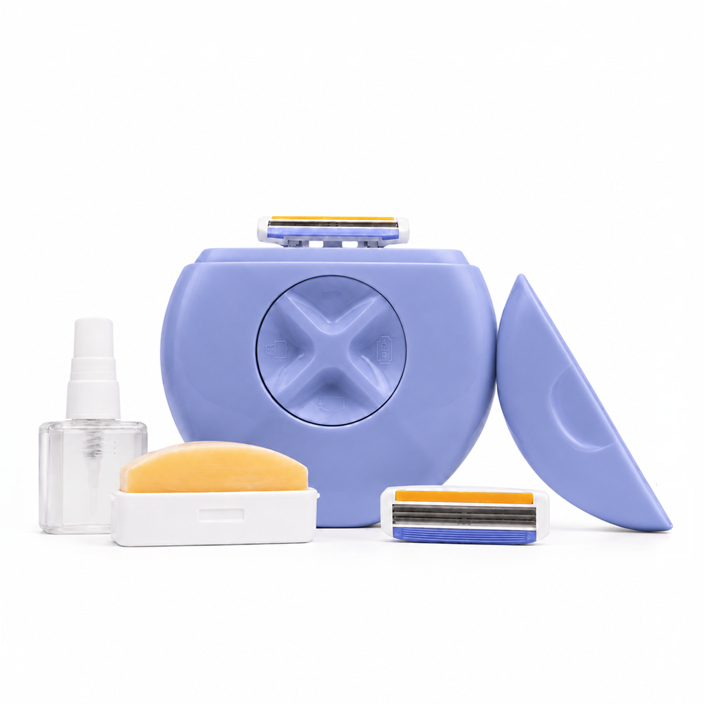 Travel Razors For Women - On-the-Go Mini Triple-Blade Razor