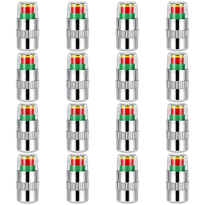 3-Color Tire Pressure Alert Caps