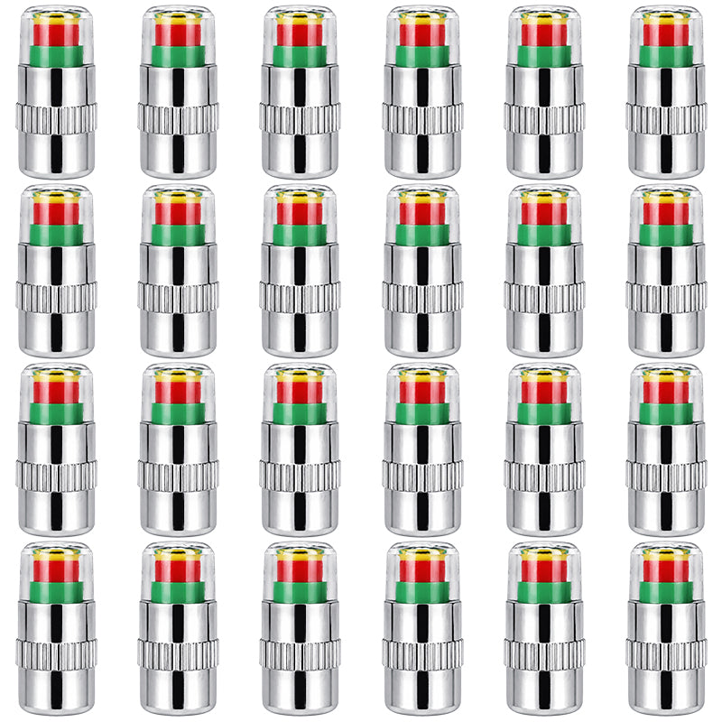 3-Color Tire Pressure Alert Caps