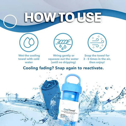 😎Last Day Buy 1 Get 1 Free❄Absorbent Quick-Drying Gym Cooling Towels