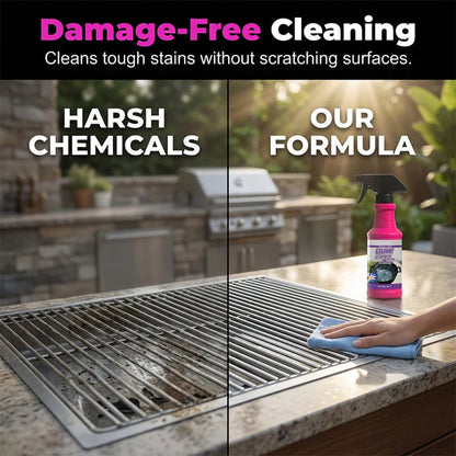 Grailzees™🔥🍖Fast-Acting Heavy-Duty Grill Degreaser Spray✨