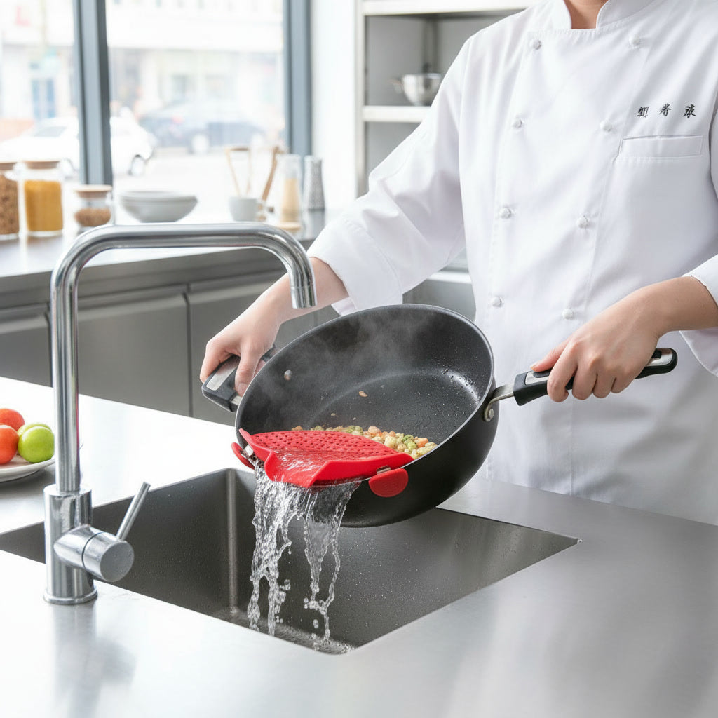 Silicone Pot Side Drain Stopper