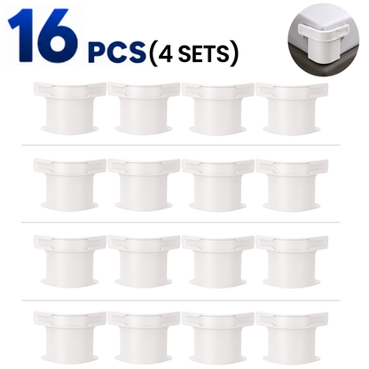 Grailzees™ Bed Sheet Holder Straps Non-Slip – Adjustable Mattress Sheet Fasteners for All Bed Sizes