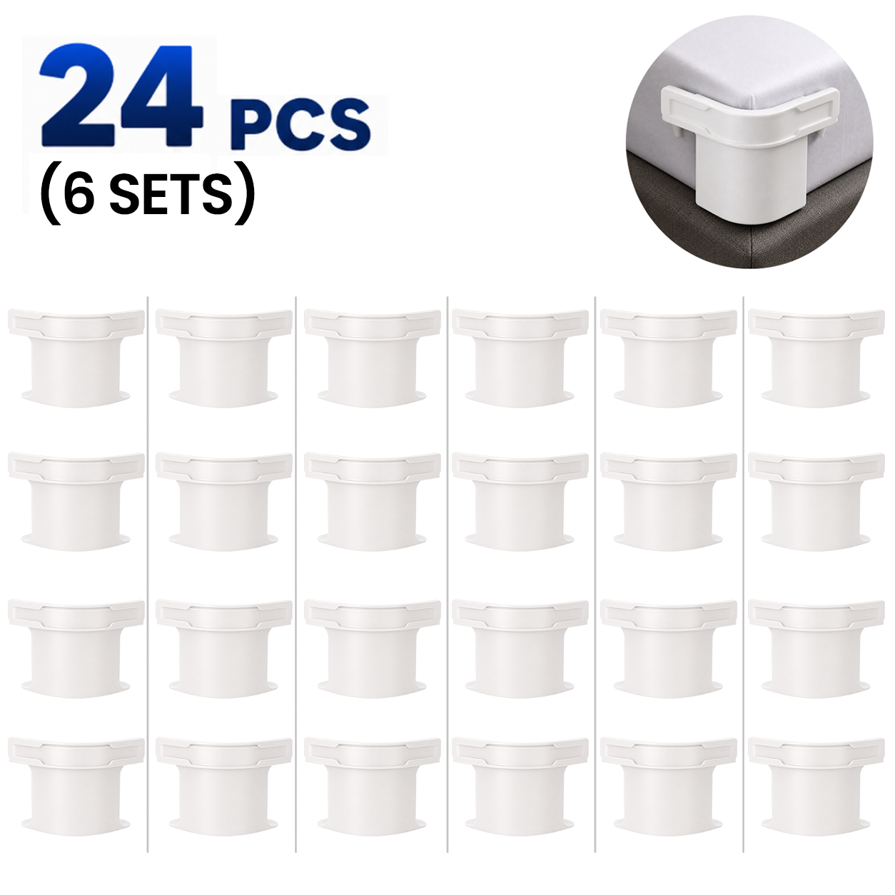 Grailzees™ Bed Sheet Holder Straps Non-Slip – Adjustable Mattress Sheet Fasteners for All Bed Sizes