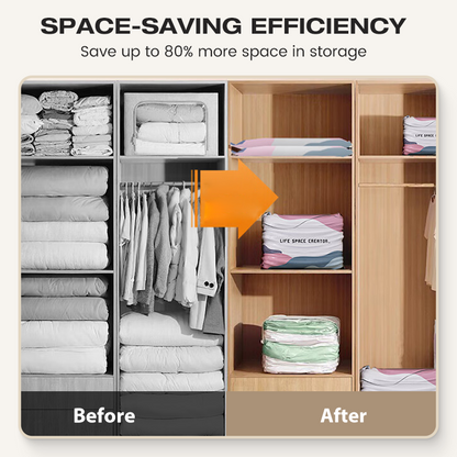 No‑Pump Vacuum Storage Bags （offer）