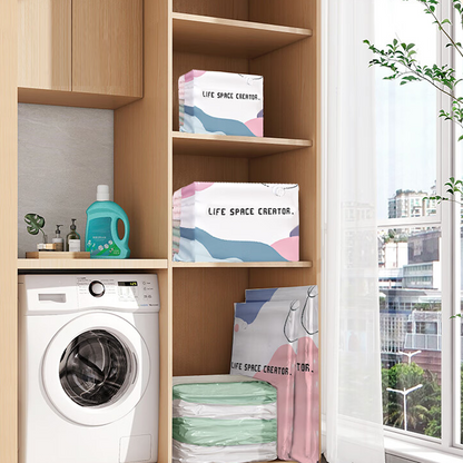 🥳2026 HOT SALE🥳💞 50% OFF! No‑Pump Vacuum Storage Bags – Press & seal, no pump needed. Saves 80% space, keeps clothes dry & dust‑free.  🛏️🗄️