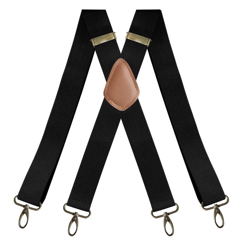 📢LAST DAY BUY 3 GET 1 FREE!⏰Men's X-Back Suspenders with Hook Clips