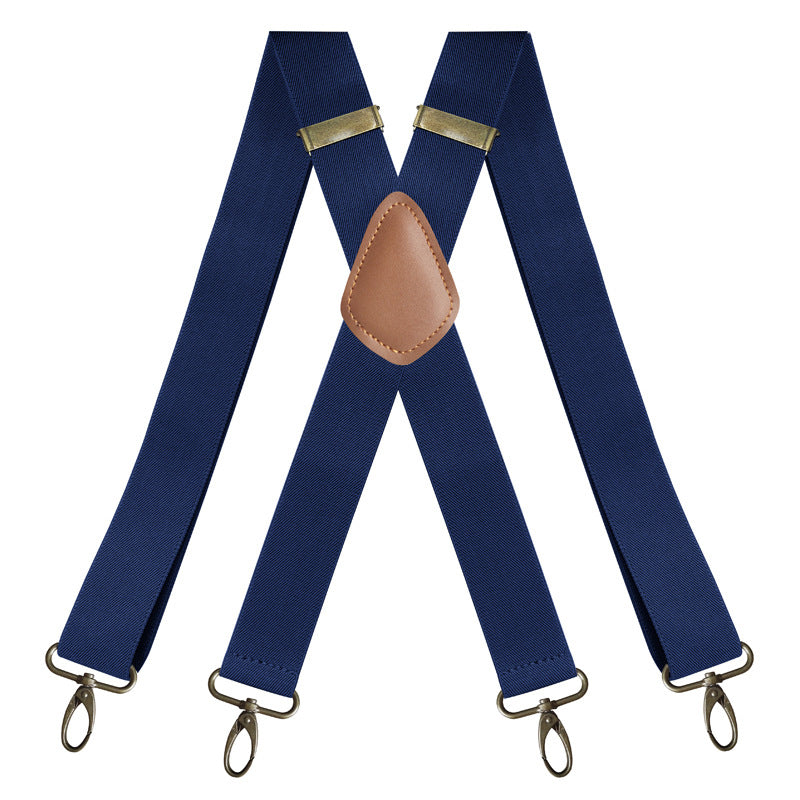 📢LAST DAY BUY 3 GET 1 FREE!⏰Men's X-Back Suspenders with Hook Clips