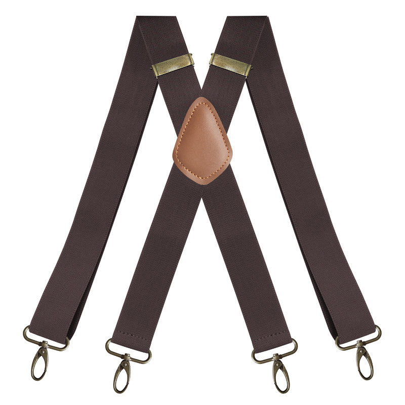 📢LAST DAY BUY 3 GET 1 FREE!⏰Men's X-Back Suspenders with Hook Clips