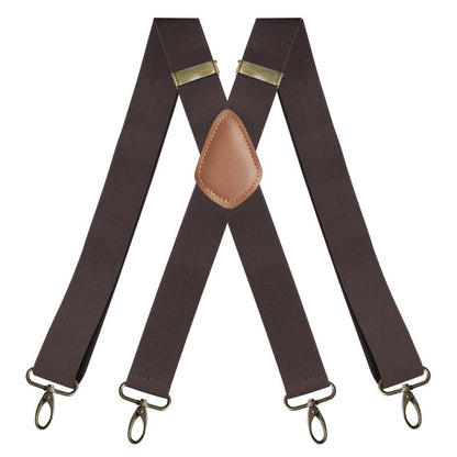 📢LAST DAY BUY 3 GET 1 FREE!⏰Men's X-Back Suspenders with Hook Clips