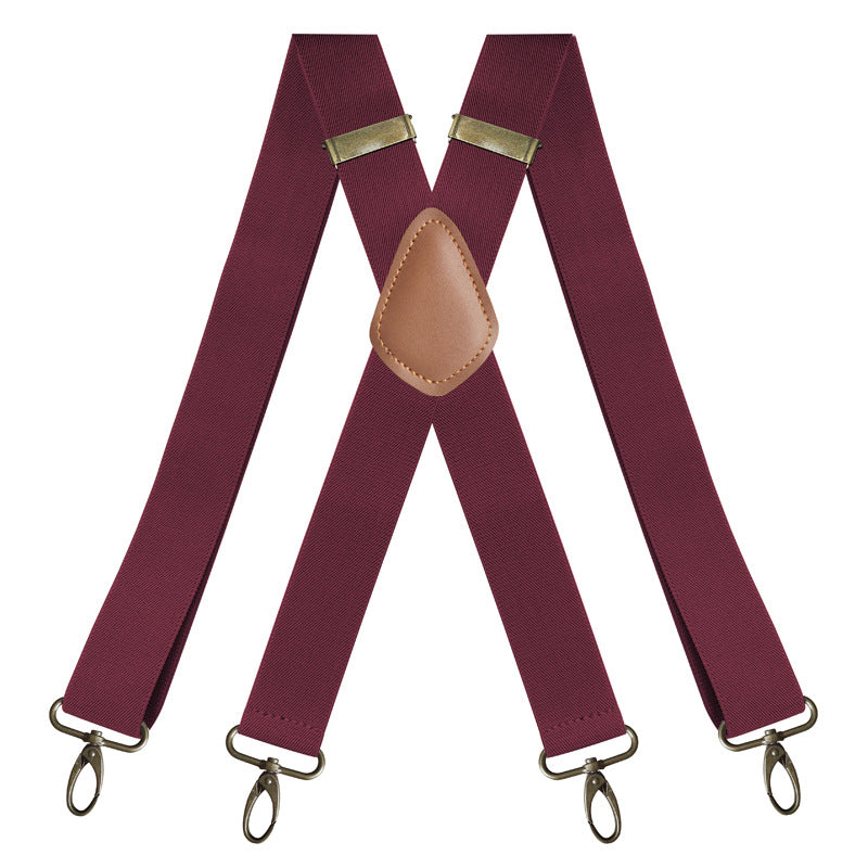 📢LAST DAY BUY 3 GET 1 FREE!⏰Men's X-Back Suspenders with Hook Clips