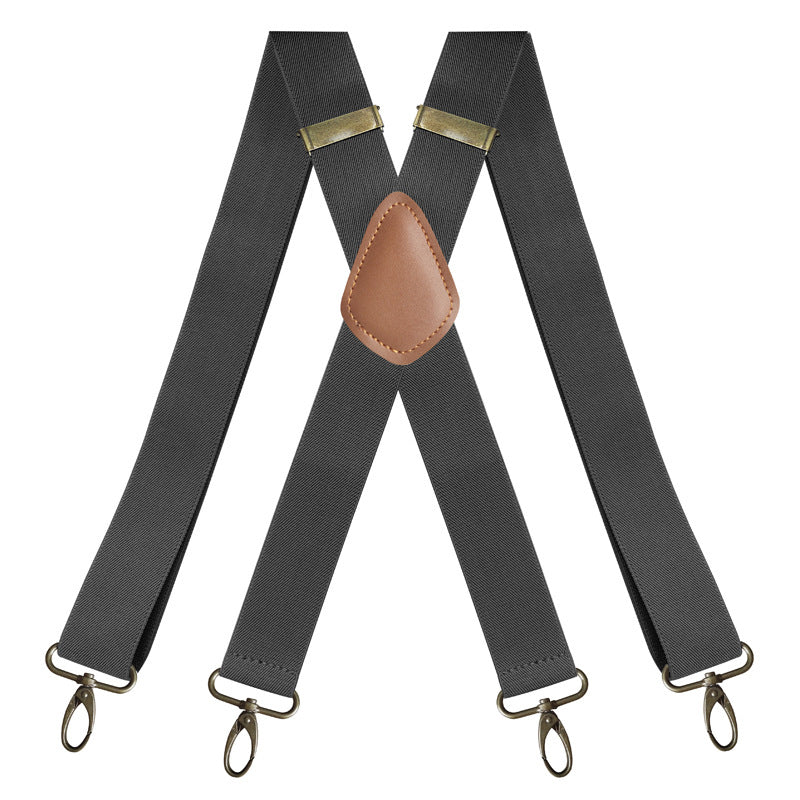 📢LAST DAY BUY 3 GET 1 FREE!⏰Men's X-Back Suspenders with Hook Clips