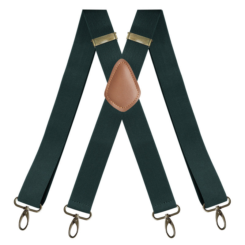 📢LAST DAY BUY 3 GET 1 FREE!⏰Men's X-Back Suspenders with Hook Clips