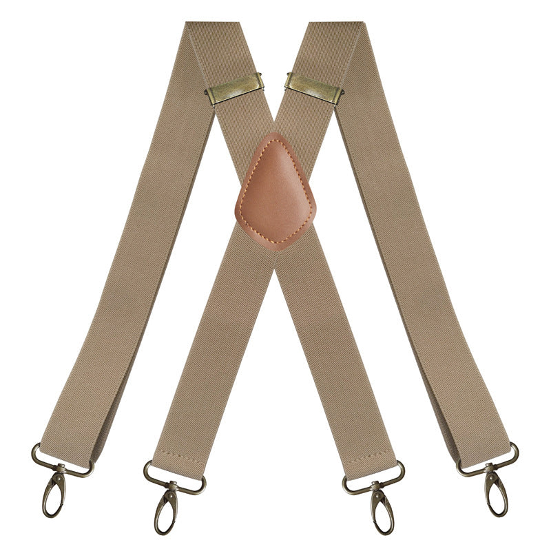 📢LAST DAY BUY 3 GET 1 FREE!⏰Men's X-Back Suspenders with Hook Clips