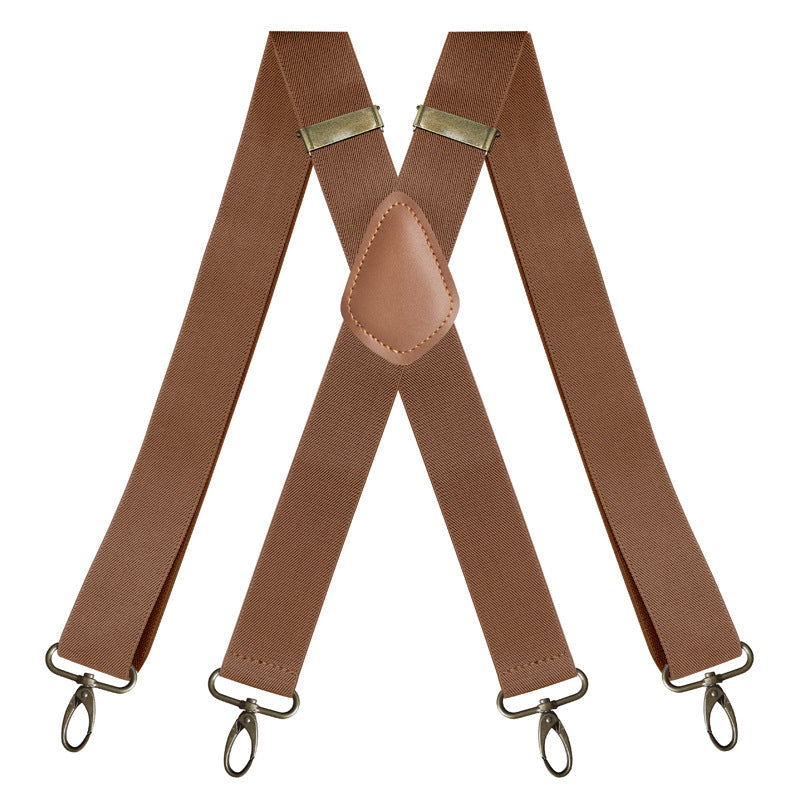 📢LAST DAY BUY 3 GET 1 FREE!⏰Men's X-Back Suspenders with Hook Clips