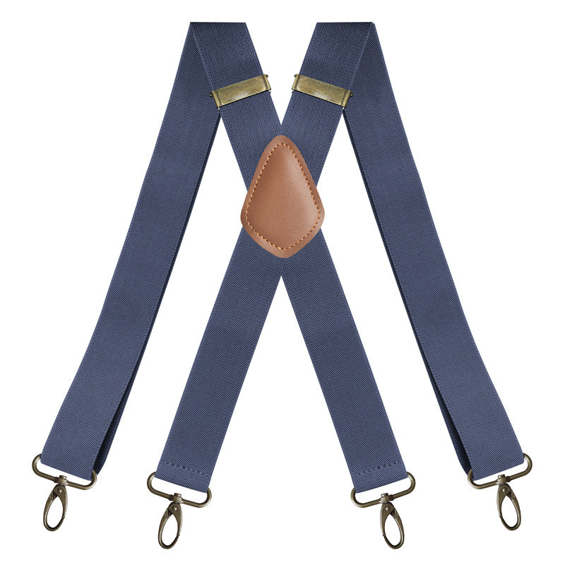📢LAST DAY BUY 3 GET 1 FREE!⏰Men's X-Back Suspenders with Hook Clips