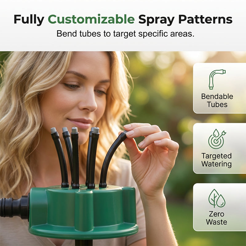 360 ° Precision Garden Sprinkler – Full Lawn Coverage for Easy Watering (Offer)
