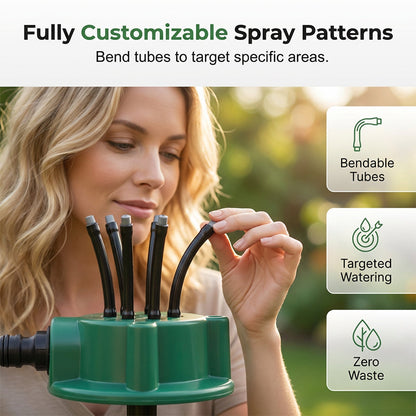 360 ° Precision Garden Sprinkler – Full Lawn Coverage for Easy Watering (Offer)