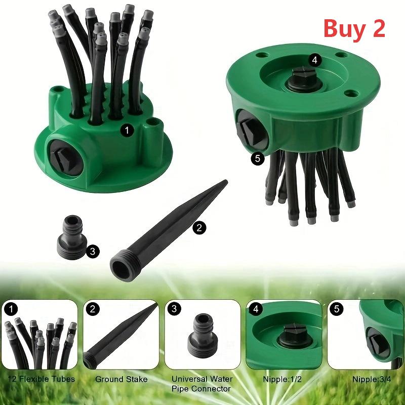 360 ° Precision Garden Sprinkler – Full Lawn Coverage for Easy Watering (Offer)