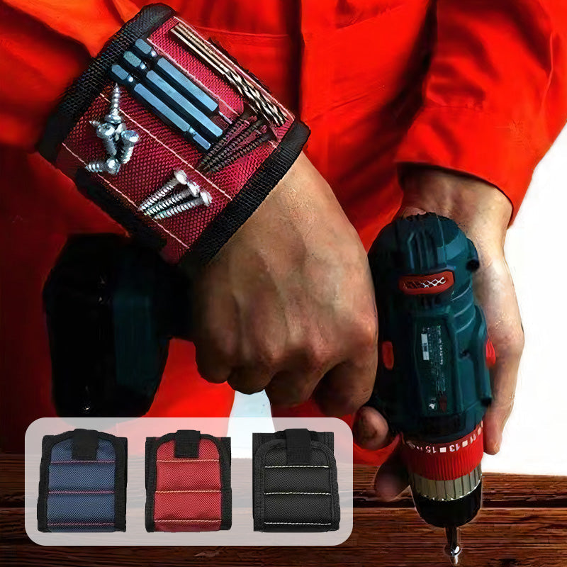 Grailzees™Adjustable Magnetic Wristband for Holding Screws