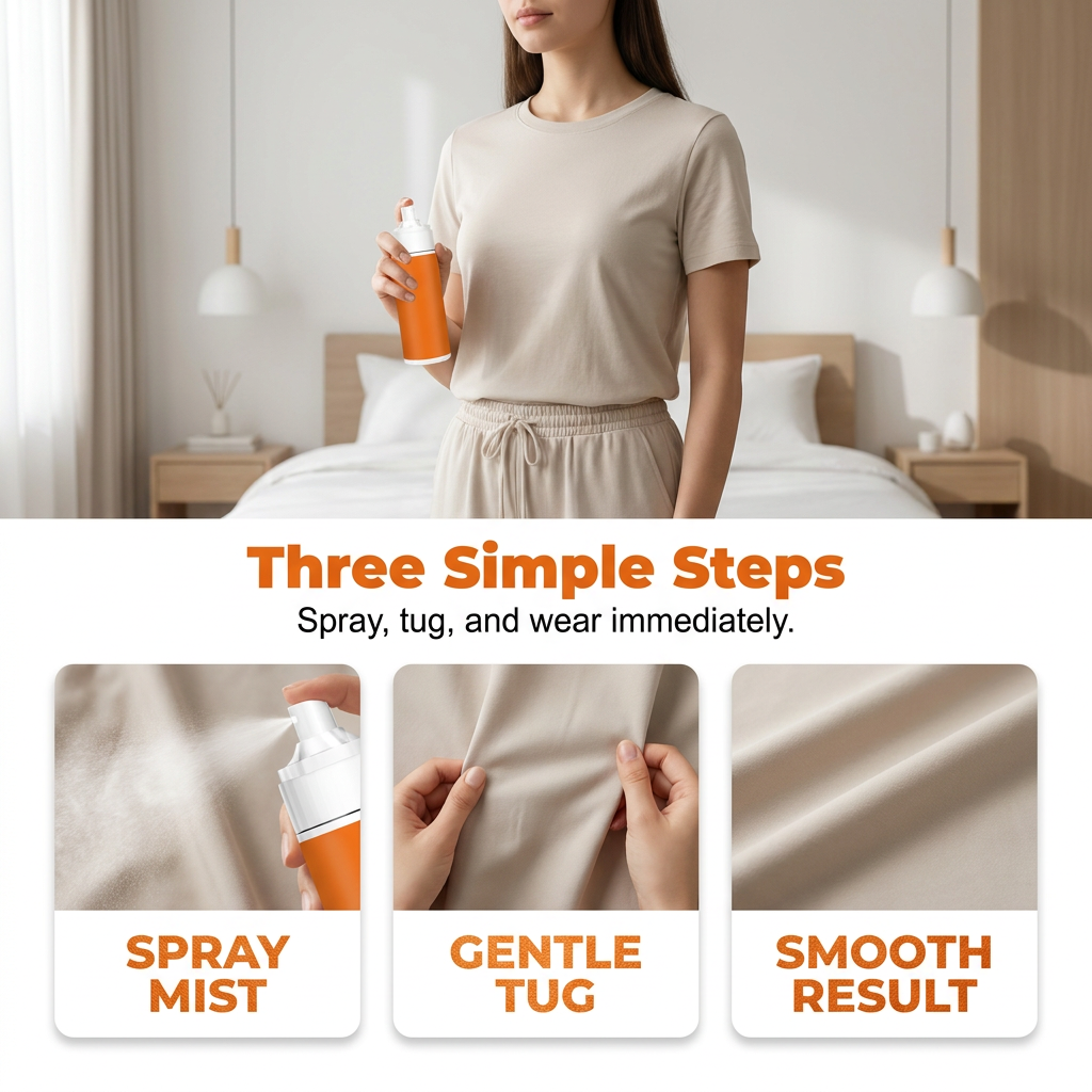 Grailzees™ Instant Anti-Wrinkle Fabric Spray