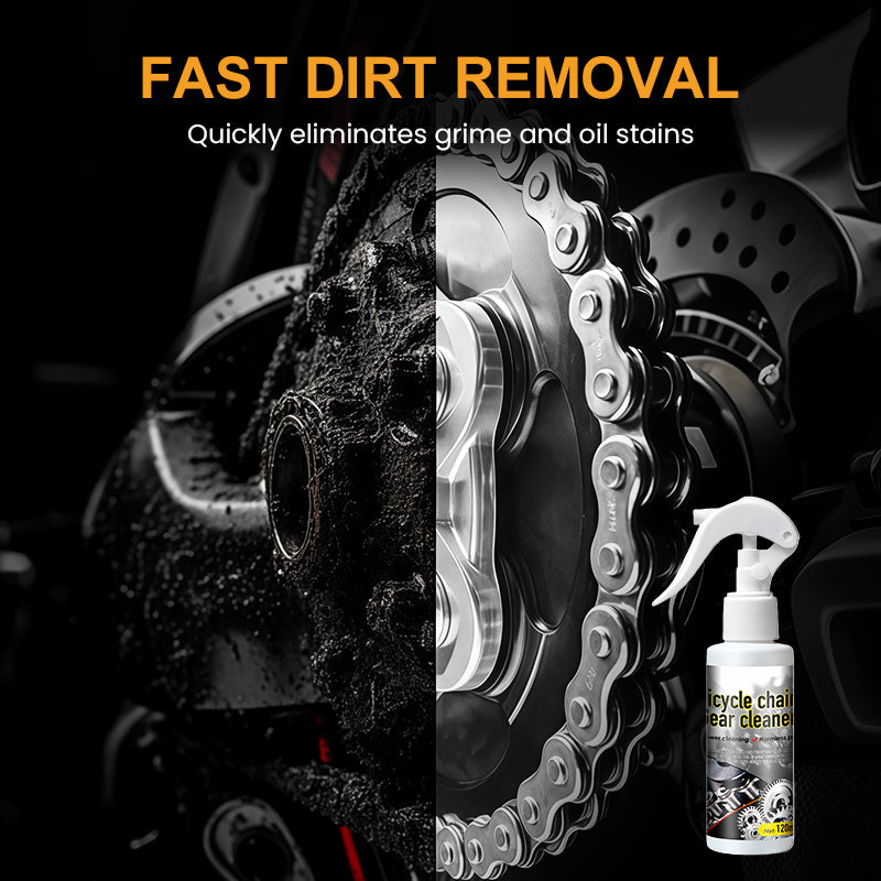 🥳2026 HOT SALE🥳  🚴‍♂️ 50% OFF!  Deep-Clean  Chain Cleaner  Spray, wipe & ride.  Removes grime, protects against rust & keeps chains running smooth.