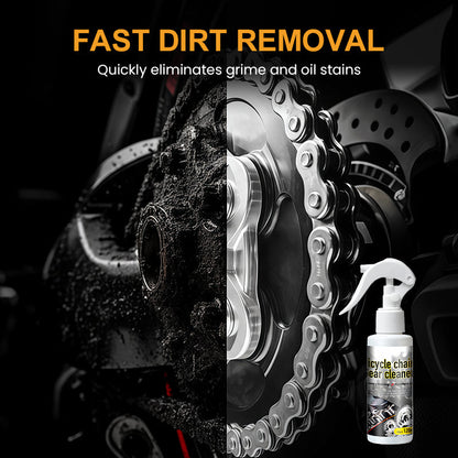 🥳2026 HOT SALE🥳  🚴‍♂️ 50% OFF!  Deep-Clean  Chain Cleaner  Spray, wipe & ride.  Removes grime, protects against rust & keeps chains running smooth.