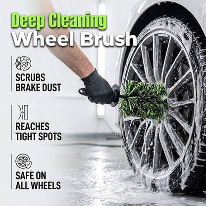 ⏳LAST DAY SALE 50% OFF !! 🔥 Deep Reach Wheel Barrel Cleaning Brush