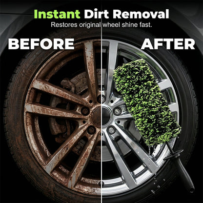 ⏳LAST DAY SALE 50% OFF !! 🔥 Deep Reach Wheel Barrel Cleaning Brush