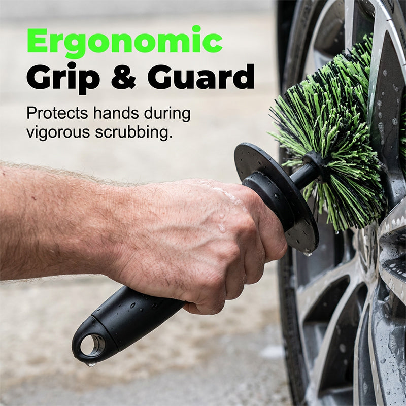 ⏳LAST DAY SALE 50% OFF !! 🔥 Deep Reach Wheel Barrel Cleaning Brush