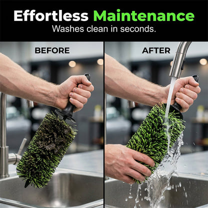 ⏳LAST DAY SALE 50% OFF !! 🔥 Deep Reach Wheel Barrel Cleaning Brush