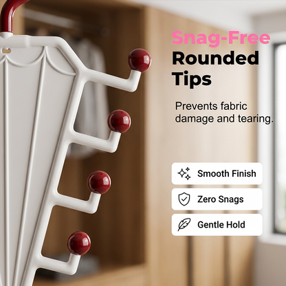 🥳2026 HOT SALE🥳Multi-Functional V-Shaped Double Sided Hanger Storage Rack (Offer)