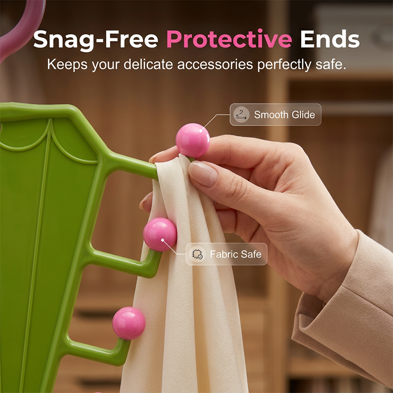 🥳2026 HOT SALE🥳Multi-Functional V-Shaped Double Sided Hanger Storage Rack (Offer)
