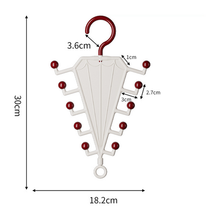 🥳2026 HOT SALE🥳Multi-Functional V-Shaped Double Sided Hanger Storage Rack (Offer)